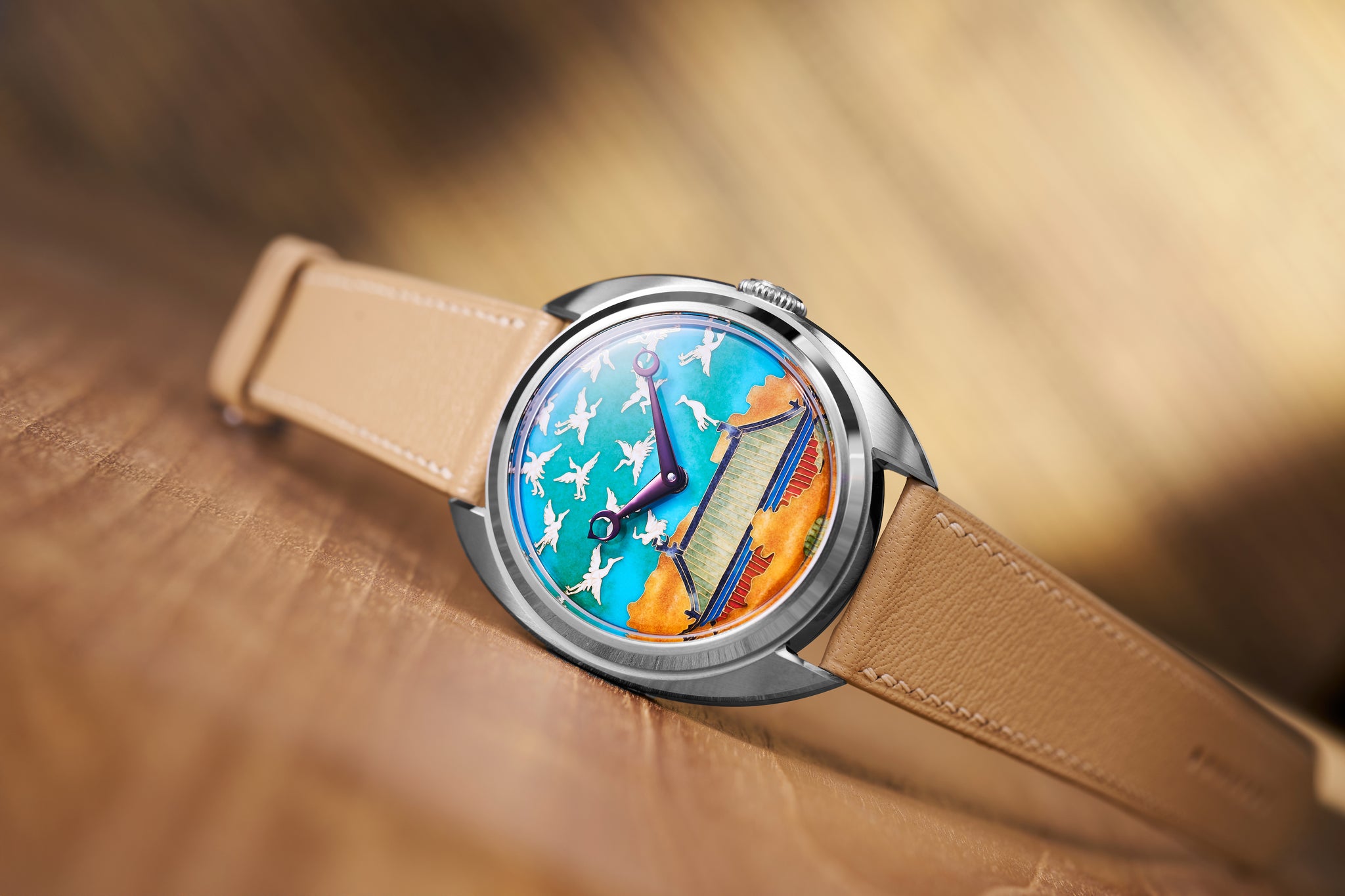 Century Cloisonné "Auspicious Cranes"
