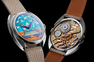 Century Cloisonné "Auspicious Cranes"