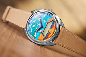 Century Cloisonné "Auspicious Cranes"