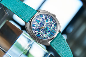 Century Cloisonné "Jade Peacock"