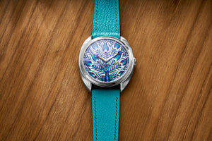 Century Cloisonné "Jade Peacock"