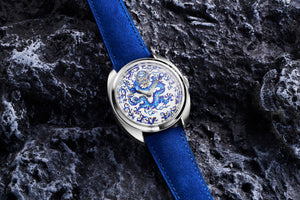 Century Cloisonné "Nine Dragons"