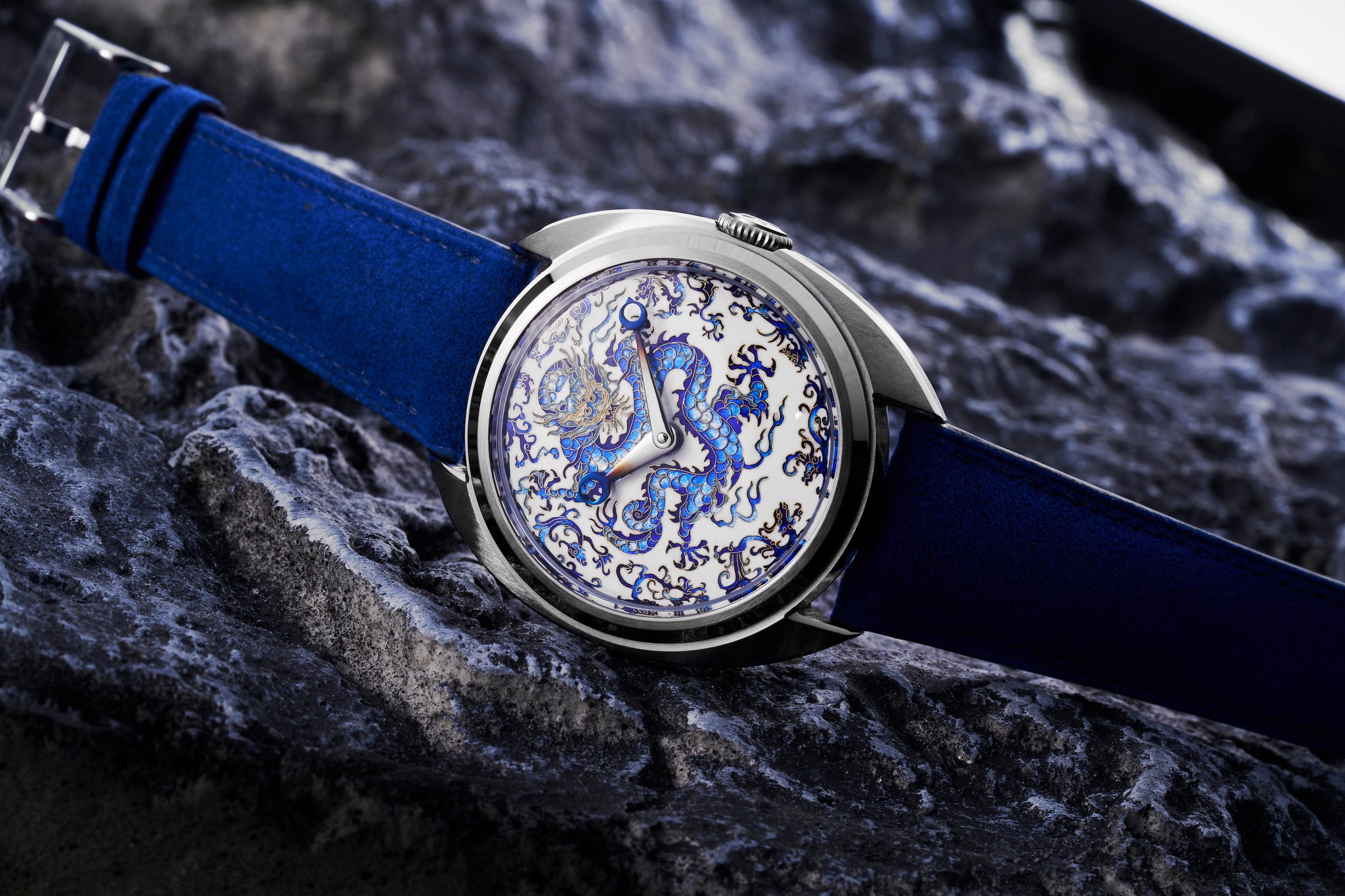 Century Cloisonné "Nine Dragons"