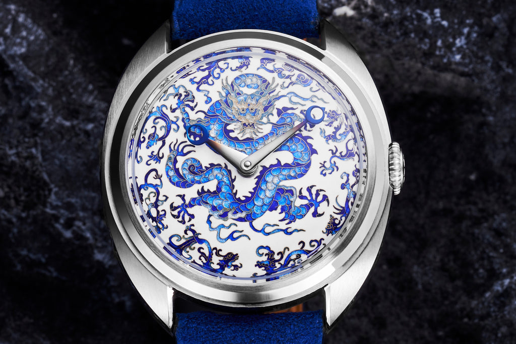 Century Cloisonné "Nine Dragons"