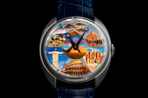 Century Cloisonné "Seven Wonders"