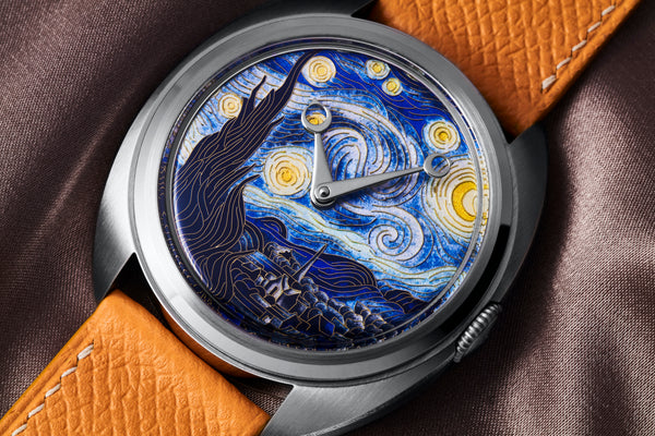 Celadon HH Century Cloisonné "Starry Night"